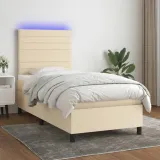 lozko-kontynentalne-z-led-203x100-kremowo-biale-stan-nowy