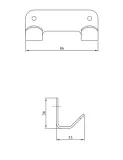 wieszak-2-hakowy-technic-andex-304sg-stan-nowy