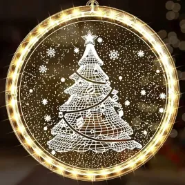 witraz-lampki-led-3d-ozdoba-na-okno-choinka-21cm