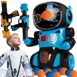 robot-gra-strzelanie-do-celu-pistolet-licznik-lcd-tarcza-do-strzelania