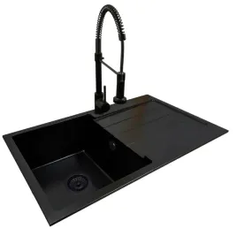 zlew-zlewozmywak-jednokomorowy-80x50-granitowy-bateria-z-ruchoma-wylewka