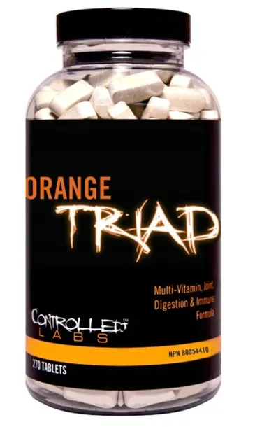 CONTROLLED LABS ORANGE TRIAD Multi-Vitamin 270 Tablets