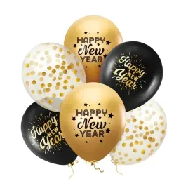 balony-na-sylwestra-happy-new-year-czarno-zlote-6-sztuk-155158