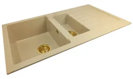 zlew-zlewozmywak-poltorakomorowy-granitowy-90x50-z-ociekaczem-zloty-syfon