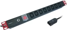 techly-109559-listwa-zasilajaca-rack-19-1u-8-gniazd-c13-kabel-c14-2m-do