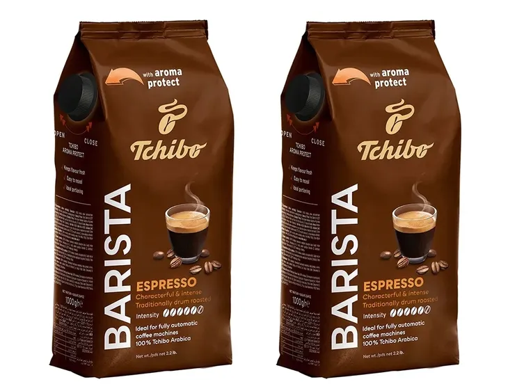 Kawa ziarnista TCHIBO Barista Espresso 1kg do ekspresu - DŁUGIE TERMINY