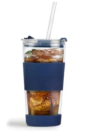 szklany-kubek-do-kawy-ze-slomka-vialli-design-fuori-600ml-30381-granatowy