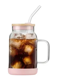 sloik-szklany-ze-slomka-vialli-design-fuori-600ml-29842-rozowy