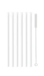 slomki-szklane-proste-vialli-design-vita-20cm-biale-6szt-szczoteczka