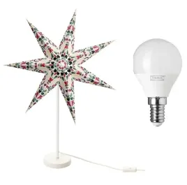 ikea-strala-lampa-gwiazda-klosz-kolorowy-swiateczna-70cm-z-zarowka