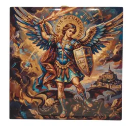dekoracyjna-plytka-ceramiczna-swiety-michal-archaniol-prezent-upominek