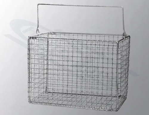 koszyk prostokątny do sterylizacji 300 x 200 x 150 AISI 304