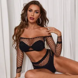 czarny-komplet-majtki-bielizna-damska-top-siatka-body-stanik