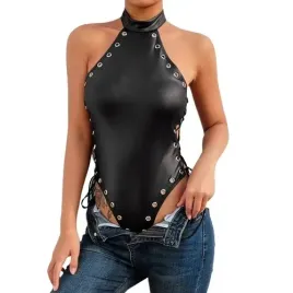 czarne-wiazane-body-vinyl-bielizna-damska-cwieki-lateks-lack