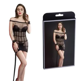 czarna-sukienka-mini-body-bielizna-siatka