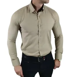 koszula-casualowa-slim-fit-klasyczna-oxford-struktura-bezowa-ego03-3xl