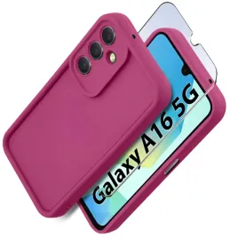 etui-do-samsung-a16-5g-silikonowe-matowe-szklo-ochronne-na-ekran-9h