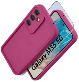 etui-do-samsung-m35-5g-silikonowe-matowe-szklo-ochronne-na-ekran-9h