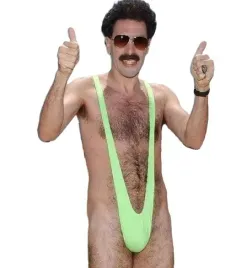 stroj-borata-borat-bielizna-meska-majtki-stringi-zielone