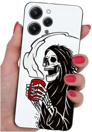 etui-do-xiaomi-redmi-12-4g-wzory-orsilikonowe-matt-case-szklo-9h