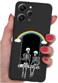 etui-do-xiaomi-redmi-12-4g-wzory-orsilikonowe-matt-case-szklo-9h