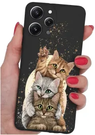 etui-do-xiaomi-redmi-12-4g-wzory-orsilikonowe-matt-case-szklo-9h