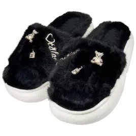 kapcie-glam-cieple-wsuwane-miekkie-pluszowe-wlochate-otwarte-czarne-40-41