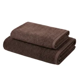 reczniki-kapielowe-zestaw-2x-bawelna-100percent-brazowe-komplet-70x140-50x90-cm