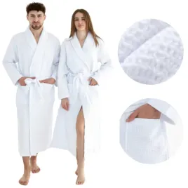 bialy-szlafrok-dlugi-cienki-unisex-kiszenie-100percent-bawelna-szybkoschnacy-xl