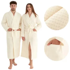 szlafrok-dlugi-cienki-unisex-kiszenie-100percent-bawelna-szybkoschnacy-zolty-2xl