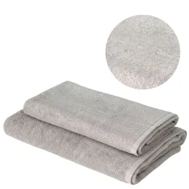 2x-recznikow-kapielowych-bawelniane-bezowe-zestaw-komplet-70x140-50x90