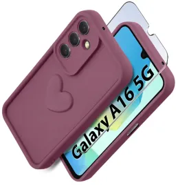 etui-do-samsung-a16-5g-silikonowe-matowe-serce-szklo-ochronne-na-ekran-9h