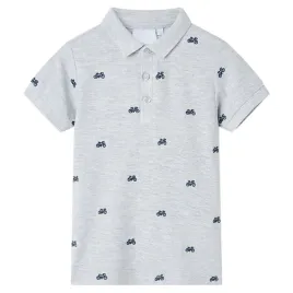 dziecieca-koszulka-polo-szary-melanz-116