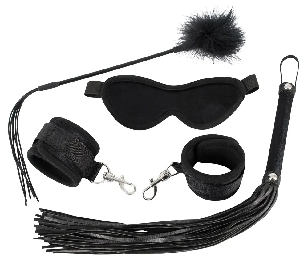 zestaw-bdsm-bad-kitty-czarny-4-elementow
