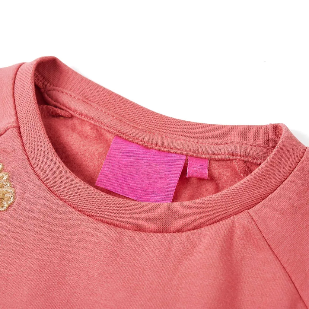 bluza-dziecieca-stary-roz-116-stan-nowy