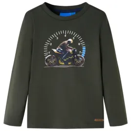 koszulka-dziecieca-z-dlugimi-rekawami-khaki-128