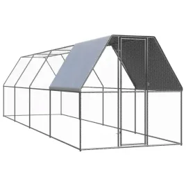 klatka-zewnetrzna-dla-kurczat-2x8x2-m-stal-galwanizowana