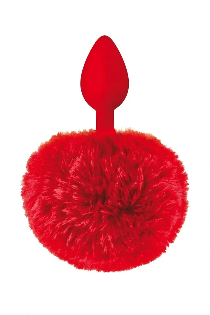 korek-analny-red-pompom-anal-plug