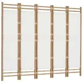 skladany-parawan-5-panelowy-200-cm-bambus-i-plotno