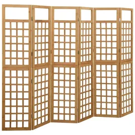 parawan-pokojowy-6-panelowy-trejaz-drewno-jodlowe-2425x180cm
