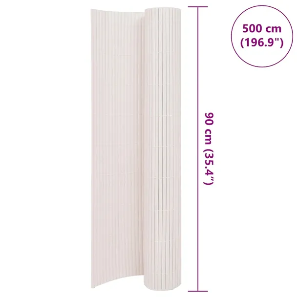 plotek-ogrodowy-pvc-90x500-bialy-uv-stan-nowy