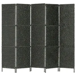 5-panelowy-parawan-pokojowy-czarny-193x160-cm-hiacynt-wodny