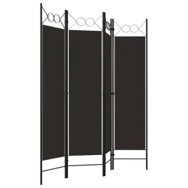 parawan-4-panelowy-brazowy-160-x-180-cm