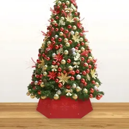 oslona-pod-choinke-czerwona-o68x25-cm
