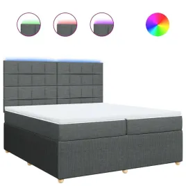 lozko-kontynentalne-z-led-200x200x1405-1505cm-ciemnoszare
