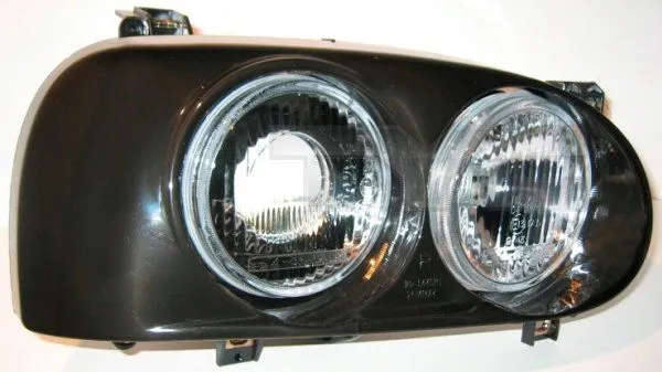 REFLEKTORY VW GOLF III CZARNY TUNING KPL