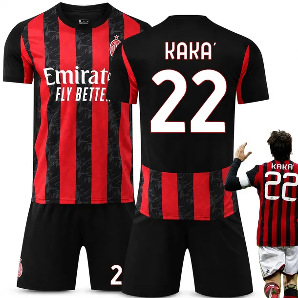 KOMPLET PIŁKARSKI KOSZULKA KAKA AC MILAN LEGENDA WSZYSTKIE ROZMIARY