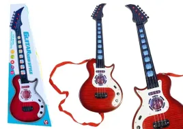 gitara-elektryczna-dla-dzieci-swiatla-melodie-czerwona