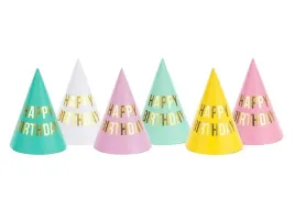 czapeczki-happy-birthday-16cm-6szt