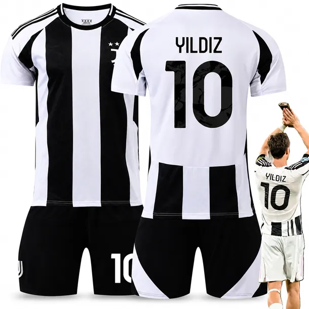 KOMPLET PIŁKARSKI KOSZULKA KENAN YILDIZ JUVENTUS TURYN ROZMIARY
